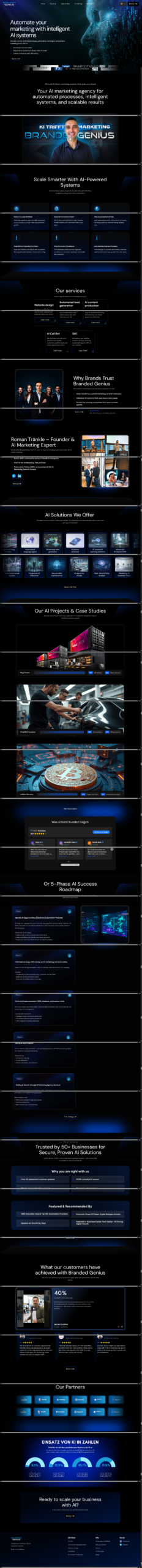 Branded Genius Website