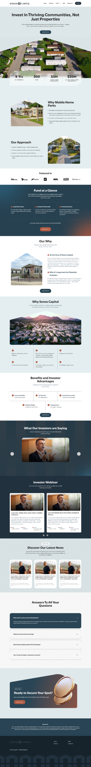 Corporate Business Staging Site