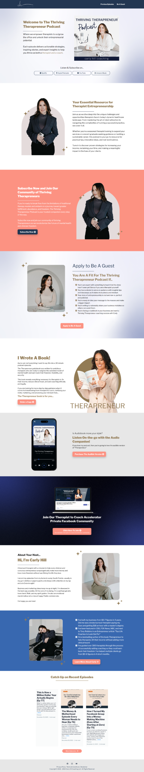 The Thriving Therapreneur Podcast